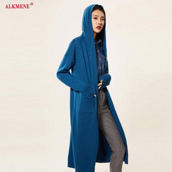 alkmene new women's wool long knit cardigan loose long paragraph over the knee casual party hooded thick sweater coat large size1, White
alkmene new women's wool long knit cardigan loose long paragraph over the knee casual party hooded thick sweater coat large size1, White