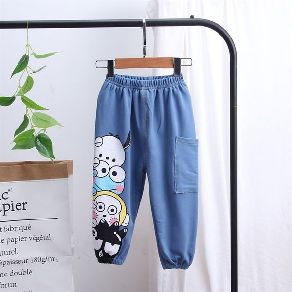 new 2020 spring autumn boys girls cute cartoon print long pants jeans fashion children loose denim trousers for 1 2 3 4 years lj201012, Blue
new 2020 spring autumn boys girls cute cartoon print long pants jeans fashion children loose denim trousers for 1 2 3 4 years lj201012, Blue