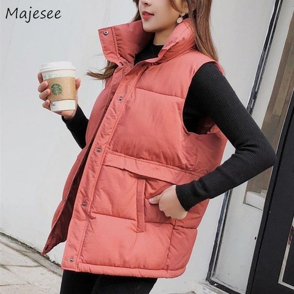 vests waistcoats women korean style keep warm solid students plus size sleeveless womens winter pockets casual chic harajuku, Black;white
vests waistcoats women korean style keep warm solid students plus size sleeveless womens winter pockets casual chic harajuku, Black;white
