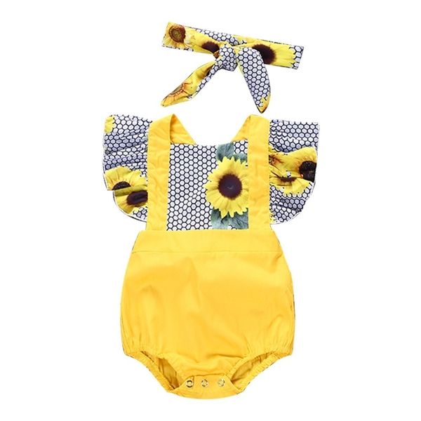 puseky baby girls patchwork sunflower clothing newborn girls ruffles romper jumpsuit outfit clothes 0-18m y200803, White
puseky baby girls patchwork sunflower clothing newborn girls ruffles romper jumpsuit outfit clothes 0-18m y200803, White