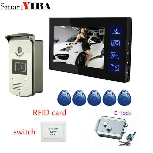 video door phones smartyiba 7" doorbell intercom system 1x ir camera +1x lcd monitor touch key+ e-lock1
video door phones smartyiba 7" doorbell intercom system 1x ir camera +1x lcd monitor touch key+ e-lock1