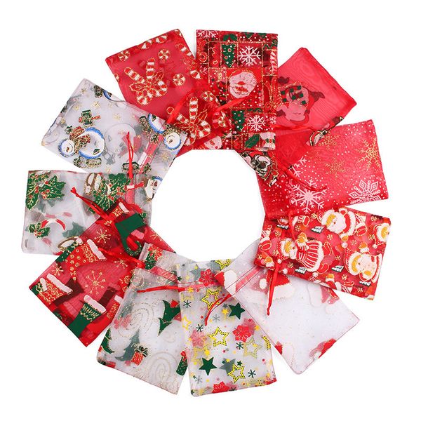 christmas mixed organza jewelry wedding party xmas gift packing bags with drawstring dhl
christmas mixed organza jewelry wedding party xmas gift packing bags with drawstring dhl