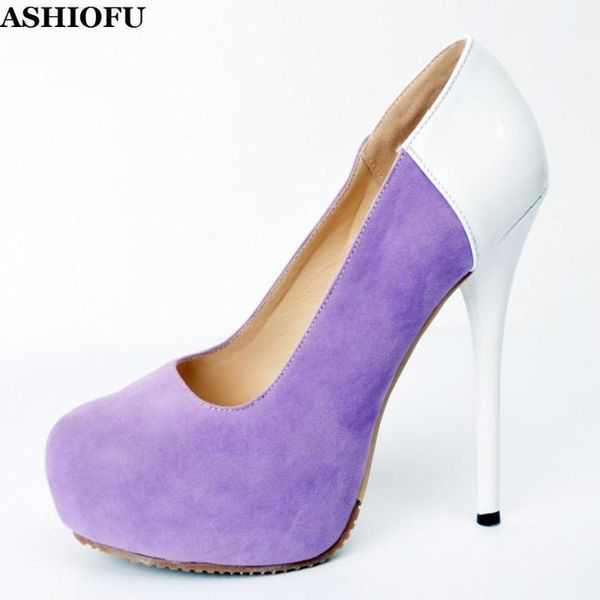 ashiofu handmade women's high heel pumps patchwork kid-suede leather slip-on dress shoes party evening fashion pumps shoes xd2041, Black
ashiofu handmade women's high heel pumps patchwork kid-suede leather slip-on dress shoes party evening fashion pumps shoes xd2041, Black