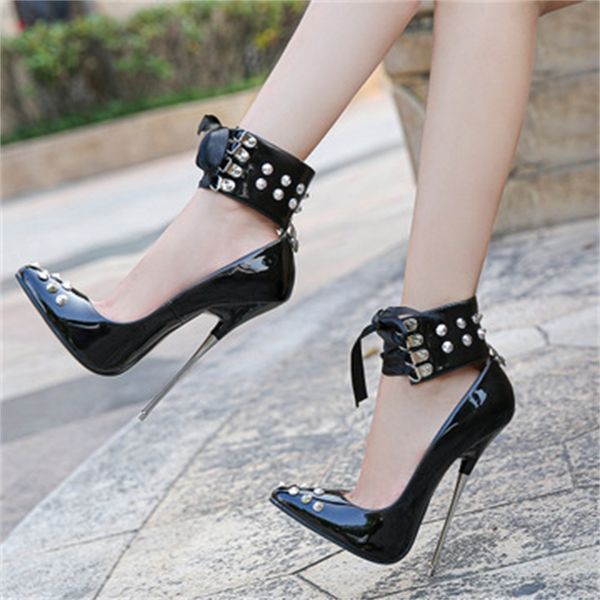 2020 women fashio genuine wedding singles spring fall thin shoes 16cm to the biggest belt 35-44 0yp5, Black
2020 women fashio genuine wedding singles spring fall thin shoes 16cm to the biggest belt 35-44 0yp5, Black