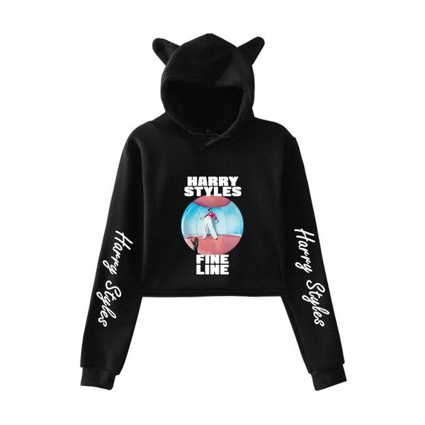 2021 harry styles crop top cat ear streetwear tee pop мода теплый мягкий гарри стили hoodie hip hop одежда, Black
2021 harry styles crop top cat ear streetwear tee pop мода теплый мягкий гарри стили hoodie hip hop одежда, Black
