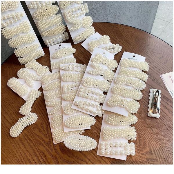 2-10pcs/set women girls elegant full pearls geometric hair clips sweet hair ornament hairpin barrette headband hair acc qylrye, Black;brown
2-10pcs/set women girls elegant full pearls geometric hair clips sweet hair ornament hairpin barrette headband hair acc qylrye, Black;brown