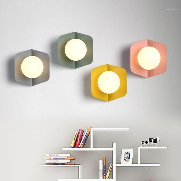 wall lamp nordic macaron simple creative light led bedroom bedside decoration living room corridor el lamps e27 fixture1
wall lamp nordic macaron simple creative light led bedroom bedside decoration living room corridor el lamps e27 fixture1