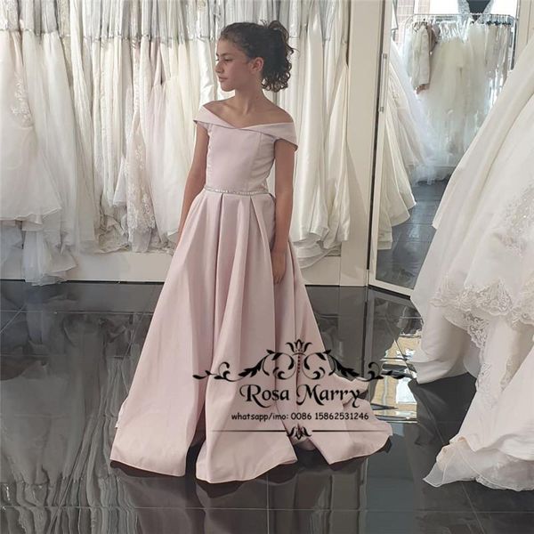 luxury royal blue flower girls dresses for weddings 2020 a line crystal long satin formal vestido primera comunion gowns, Red;yellow
luxury royal blue flower girls dresses for weddings 2020 a line crystal long satin formal vestido primera comunion gowns, Red;yellow