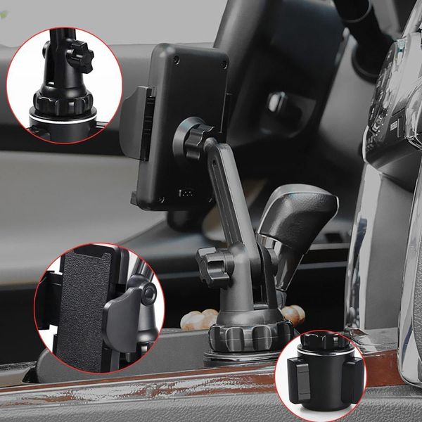 clip 360 degree rotation telescopic black durable holder phone rack with car cup slot bottom antislipping
clip 360 degree rotation telescopic black durable holder phone rack with car cup slot bottom antislipping