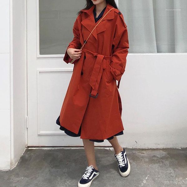 women's trench coats 2021 fashion coat women double breasted vintage overcoats with belts spring ladies long outerwear fy671, Tan;black
women's trench coats 2021 fashion coat women double breasted vintage overcoats with belts spring ladies long outerwear fy671, Tan;black
