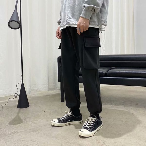 autumn work clothes casual winter 2020 large pocket work clothes thickened plush sports casual pants men's bodywear trendy loose legged, Blue
autumn work clothes casual winter 2020 large pocket work clothes thickened plush sports casual pants men's bodywear trendy loose legged, Blue