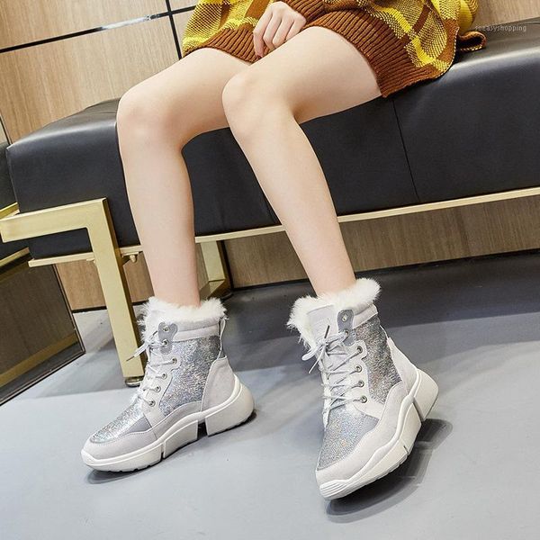 women boots winter fashion brand plush snow boots real leather lady shoes female brand warm shoes thick fur ankle1, Black
women boots winter fashion brand plush snow boots real leather lady shoes female brand warm shoes thick fur ankle1, Black
