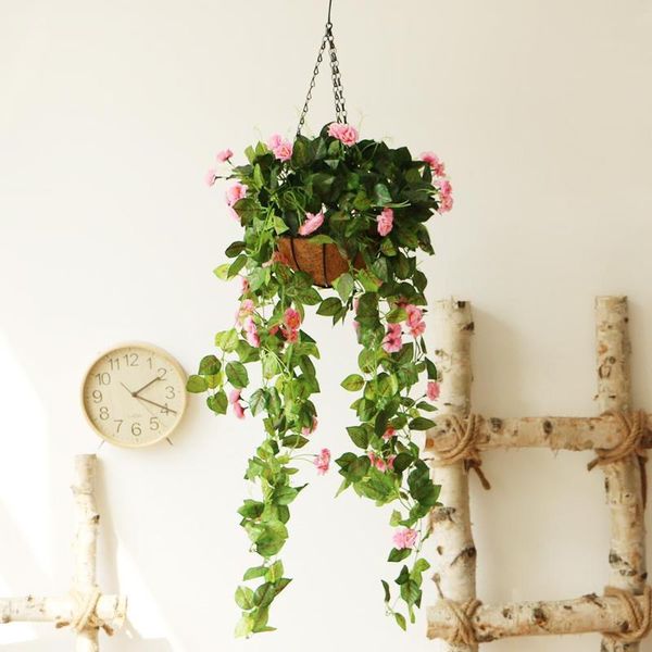 artificial rose wall hanging bracketplant rattan decor hanging basket decorative silk plant festival party wall decoration
artificial rose wall hanging bracketplant rattan decor hanging basket decorative silk plant festival party wall decoration