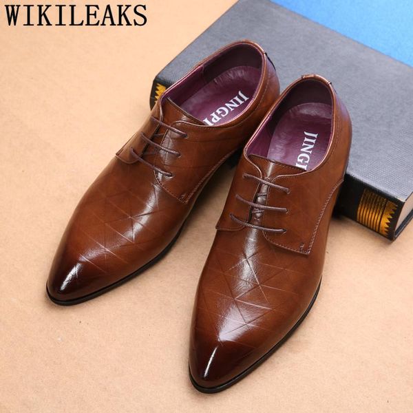 leather shoes men office shoes men wedding brown dress fashion zapatos de hombre italiano sapato social masculino, Black
leather shoes men office shoes men wedding brown dress fashion zapatos de hombre italiano sapato social masculino, Black