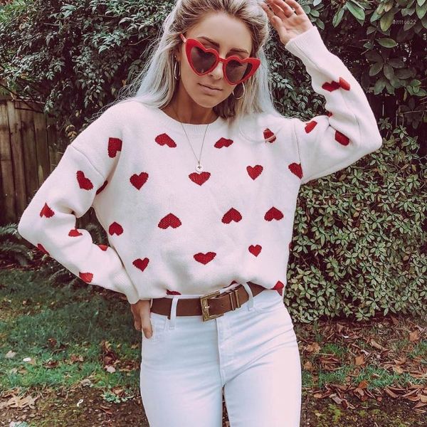 women's sweaters womail woman lady jumper sweater heart shape pullover women winter for 2021 716#31, White;black
women's sweaters womail woman lady jumper sweater heart shape pullover women winter for 2021 716#31, White;black