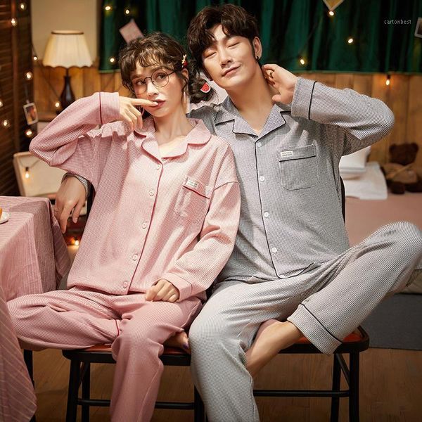 men's sleepwear couple's home service cotton kawaii plaid pink ladies pajamas winter warm and comfortable long-sleeved sleepwear1, Black;brown
men's sleepwear couple's home service cotton kawaii plaid pink ladies pajamas winter warm and comfortable long-sleeved sleepwear1, Black;brown
