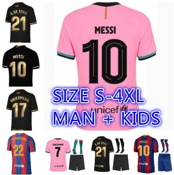man kids kit 2020 2021 size 3xl 4xl soccer jersey pedri f. de jong thai quality home and away ansu fati football shirt, Black;yellow
man kids kit 2020 2021 size 3xl 4xl soccer jersey pedri f. de jong thai quality home and away ansu fati football shirt, Black;yellow