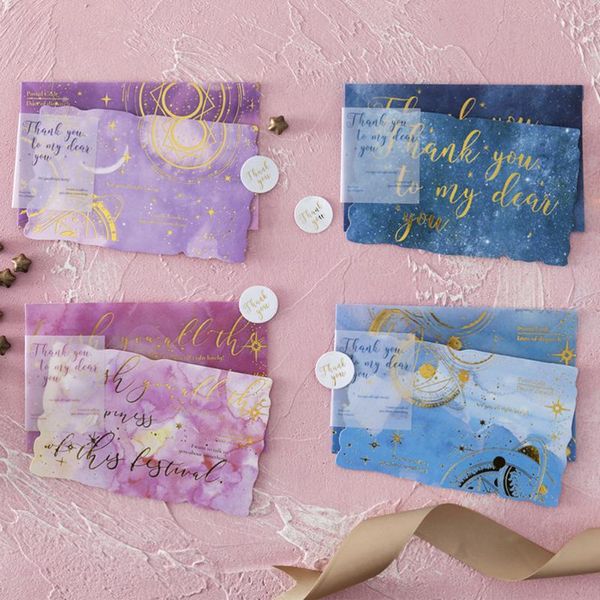 8 sets gold blocking creative envelope greeting diy lovely stationery envelopes message kit (leaf+star sea+japanese style+sakura
8 sets gold blocking creative envelope greeting diy lovely stationery envelopes message kit (leaf+star sea+japanese style+sakura