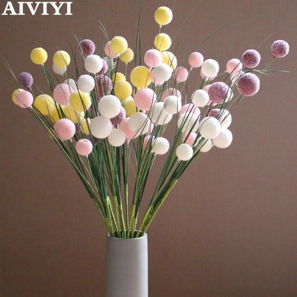 decorative flowers & wreaths korean artificial pe 5 head tufting flower ball home living room decoration fake wedding scene layout
decorative flowers & wreaths korean artificial pe 5 head tufting flower ball home living room decoration fake wedding scene layout