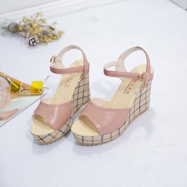 sandals super high heels peep toe female sports women shoes summer platform rubber wedges for sandalen, Black
sandals super high heels peep toe female sports women shoes summer platform rubber wedges for sandalen, Black