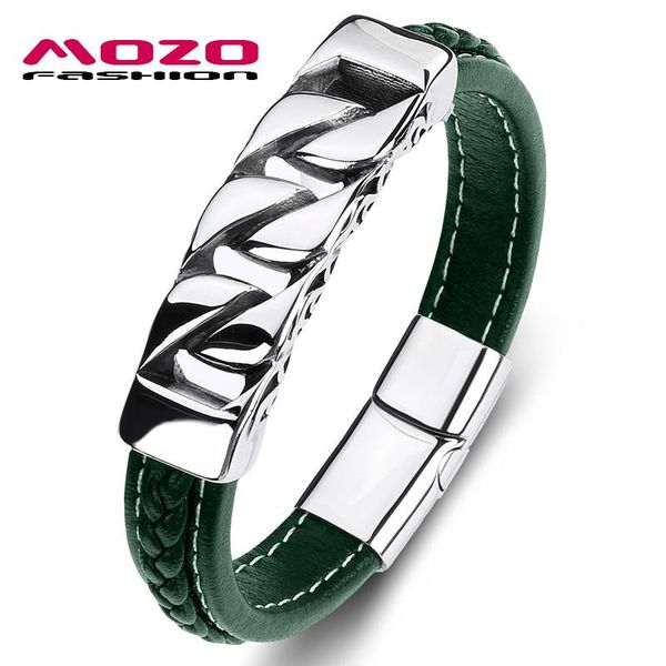 модные мужчины браслет из натуральной кожи из нержавеющей стали панк браслет женщин способа высокого качества ювелирные изделия браслеты кра, Golden;silver
модные мужчины браслет из натуральной кожи из нержавеющей стали панк браслет женщин способа высокого качества ювелирные изделия браслеты кра, Golden;silver