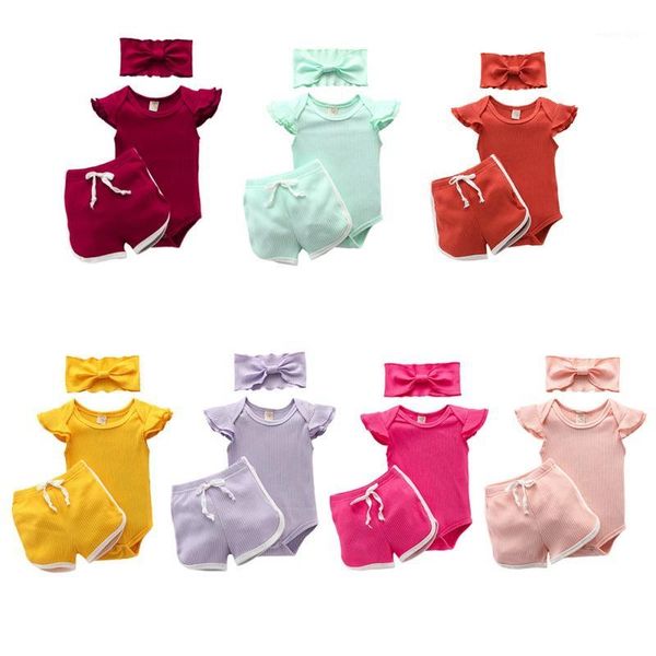clothing sets baby summer born kid boy girl clothes solid short sleeve bodysuit shorts hairband 3pcs outfits set 20211, White
clothing sets baby summer born kid boy girl clothes solid short sleeve bodysuit shorts hairband 3pcs outfits set 20211, White