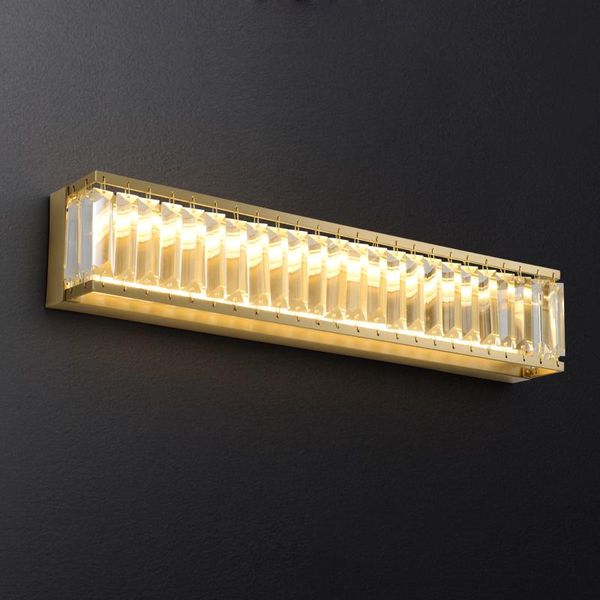 wall lamp american copper crystal light luxury mirror front postmodern makeup dressing bathroom
wall lamp american copper crystal light luxury mirror front postmodern makeup dressing bathroom