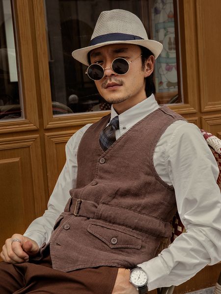 soarin british casual linen suit, waistcoat, men's work jacket and waistcoat
soarin british casual linen suit, waistcoat, men's work jacket and waistcoat