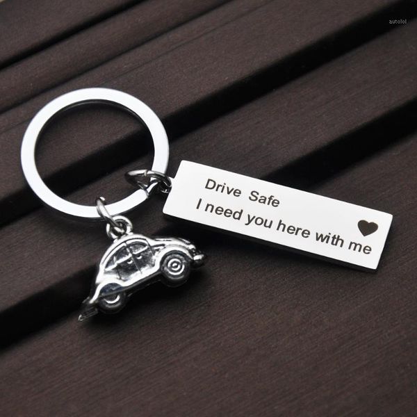 new (drive safe i need you) three-dimensional creative car stainless steel keychain1, Silver
new (drive safe i need you) three-dimensional creative car stainless steel keychain1, Silver
