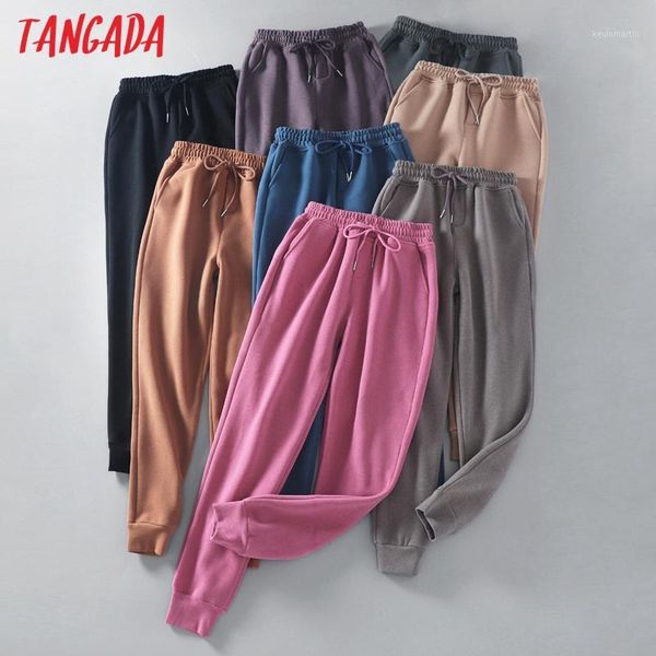 tangada 2020 winter women woolen pants cargo strethy waist pants loose trousers joggers female sweatpants 7m21, Black;white
tangada 2020 winter women woolen pants cargo strethy waist pants loose trousers joggers female sweatpants 7m21, Black;white