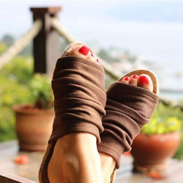 women sandals slippers 2020 fashion women summer beach roman sandalia feminina linen soles flat sandals flip flops female shoes, Black
women sandals slippers 2020 fashion women summer beach roman sandalia feminina linen soles flat sandals flip flops female shoes, Black
