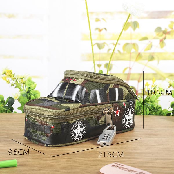 pencil case vehicle pen pouch bag with password lock boys double zipper camouflage canvas large capacity school pencil box auto
pencil case vehicle pen pouch bag with password lock boys double zipper camouflage canvas large capacity school pencil box auto