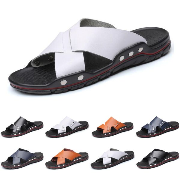 top luxury men slides slippers mens fashion classic sandals black white leather slide slipper flat size 40-46
top luxury men slides slippers mens fashion classic sandals black white leather slide slipper flat size 40-46