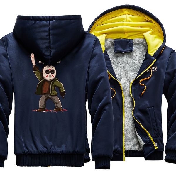horror printed friday the 13th male hooded hip hop casual jackets zipper thick coat men hoodies warm loose streetwear, Black
horror printed friday the 13th male hooded hip hop casual jackets zipper thick coat men hoodies warm loose streetwear, Black