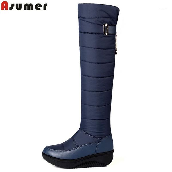 boots asumer 2021 fashion wedges thigh high platform shoes over the knee snow solid wintr warm long botas ladies shoes1, Black
boots asumer 2021 fashion wedges thigh high platform shoes over the knee snow solid wintr warm long botas ladies shoes1, Black
