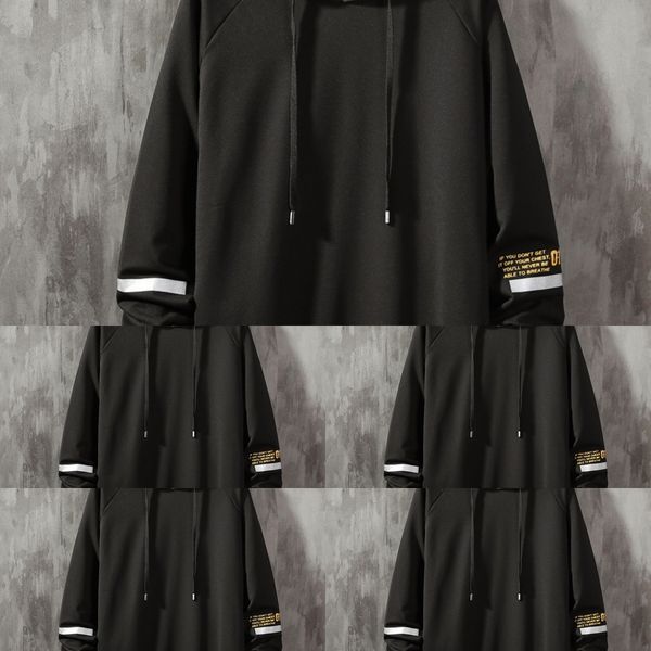 a8eqz enbu 2020 early spring men's shirt style loose hooded students korean white long coat sweatersweater sweater sleeve coat for base, Black
a8eqz enbu 2020 early spring men's shirt style loose hooded students korean white long coat sweatersweater sweater sleeve coat for base, Black