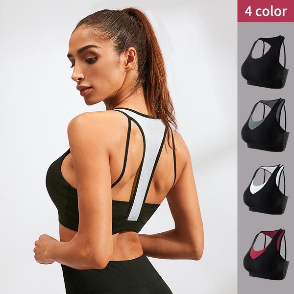 gym clothing women sports bras underwear beauty back breathable shockproof yoga bra padded crop running fitness vest-style, White;black
gym clothing women sports bras underwear beauty back breathable shockproof yoga bra padded crop running fitness vest-style, White;black
