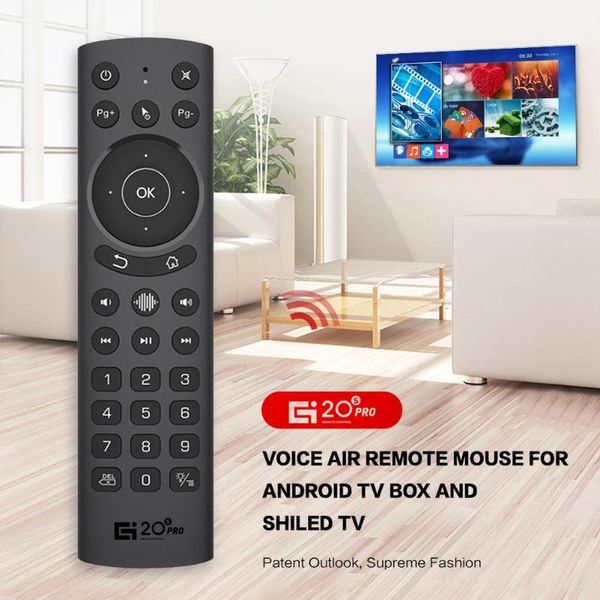 g20s pro 2.4g wireless air mouse for pc stb electronic smart home accessories 30 buttons voice control remote
g20s pro 2.4g wireless air mouse for pc stb electronic smart home accessories 30 buttons voice control remote