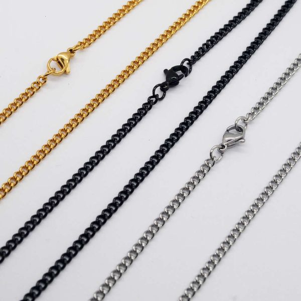 side chain women's accessories titanium new steel necklace accessories 304 stainless steel jewelry, Silver
side chain women's accessories titanium new steel necklace accessories 304 stainless steel jewelry, Silver