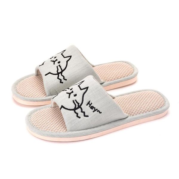 fashion-couple cartoon linen slippers soft bottom non-slip floor slippers slides autumn winter open toe cotton flax cozy shoes women, Black
fashion-couple cartoon linen slippers soft bottom non-slip floor slippers slides autumn winter open toe cotton flax cozy shoes women, Black