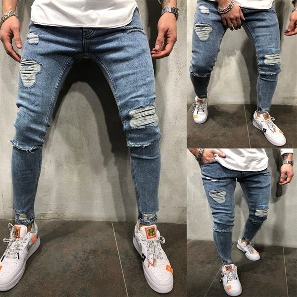 men's distressed stretch ripped men hip hop slim fit punk denim cotton zipper jeans jean mens clothing, Blue
men's distressed stretch ripped men hip hop slim fit punk denim cotton zipper jeans jean mens clothing, Blue