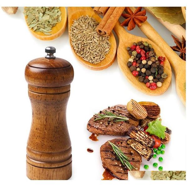 5 inch classical wooden pepper spice salt corn mill grinder k jllhcv network2010
5 inch classical wooden pepper spice salt corn mill grinder k jllhcv network2010