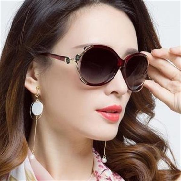 blwindy women's fashion widened black glasses tide cool sunglasses hiking driving m l, White;black