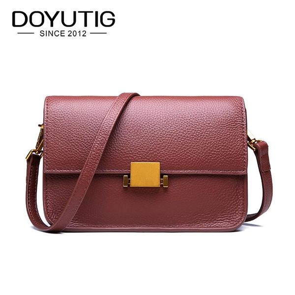 doyutig brand women's genuine leather square flap lady fashion crossbody bags mini size real leather classical shoulder bag f646
doyutig brand women's genuine leather square flap lady fashion crossbody bags mini size real leather classical shoulder bag f646