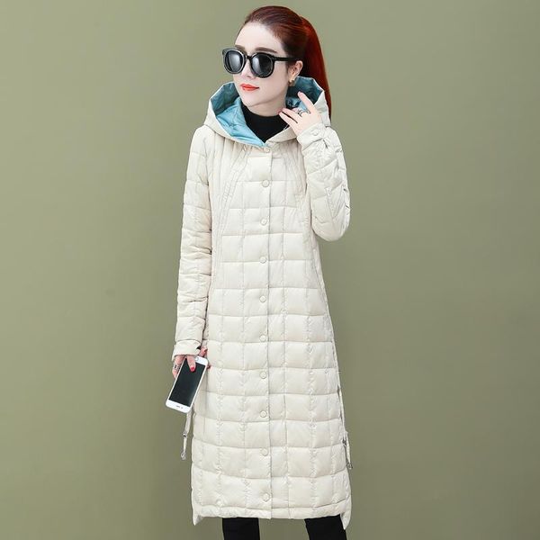 women's down & parkas 2021 winter long jacket women office ladies slim single breasted woman parka hooded solid cotton padded plus size, Black
women's down & parkas 2021 winter long jacket women office ladies slim single breasted woman parka hooded solid cotton padded plus size, Black