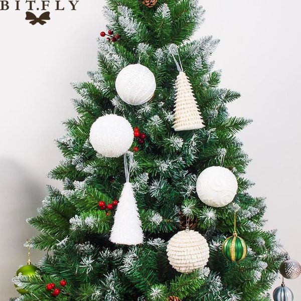 christmas decorations 1pcs creative foam snowball plush ball for diy tree hanging pendant drop ornament decoration supply1
christmas decorations 1pcs creative foam snowball plush ball for diy tree hanging pendant drop ornament decoration supply1
