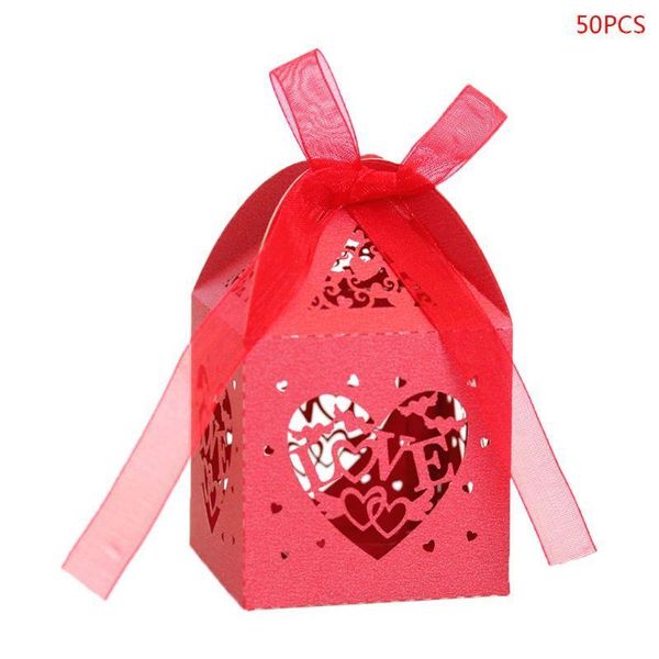 gift wrap 50pcs/set love heart laser cut hollow favors gifts candy box with ribbon baby shower wedding party supplies 72xf1
gift wrap 50pcs/set love heart laser cut hollow favors gifts candy box with ribbon baby shower wedding party supplies 72xf1