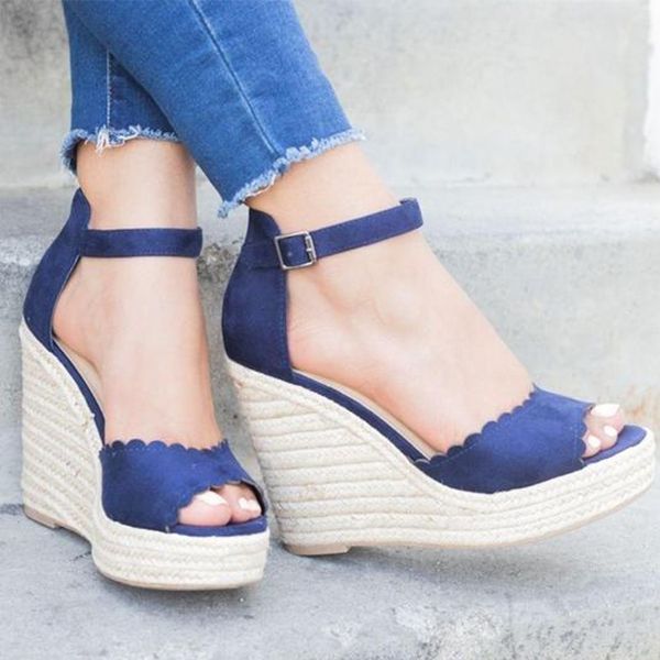 woman summer wedge sandals platform ladies high heels shoes women fashion straw buckle open toe casual female footwear y200405, Black
woman summer wedge sandals platform ladies high heels shoes women fashion straw buckle open toe casual female footwear y200405, Black