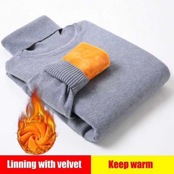 new winter men's sweater men's turtleneck solid color casual sweater slim knitted plus velvet thick pullovers1, White;black
new winter men's sweater men's turtleneck solid color casual sweater slim knitted plus velvet thick pullovers1, White;black