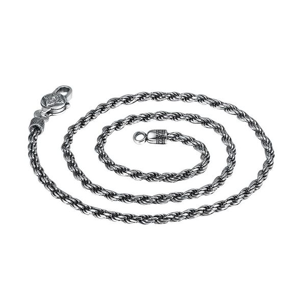 vintage 925 sterling silver rope chain necklace with om mani padme hum clasp for men women,3mm 20-30 inches,ing
vintage 925 sterling silver rope chain necklace with om mani padme hum clasp for men women,3mm 20-30 inches,ing